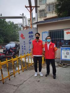市文旅集團(tuán)一線戰(zhàn)“疫”之：“帥飛了”組合秒變“救火勇士”，“暖心”大白全心全意為居民服務(wù)